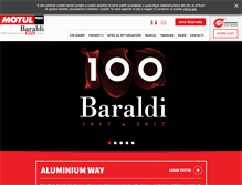 Tablet Screenshot of baraldi.com